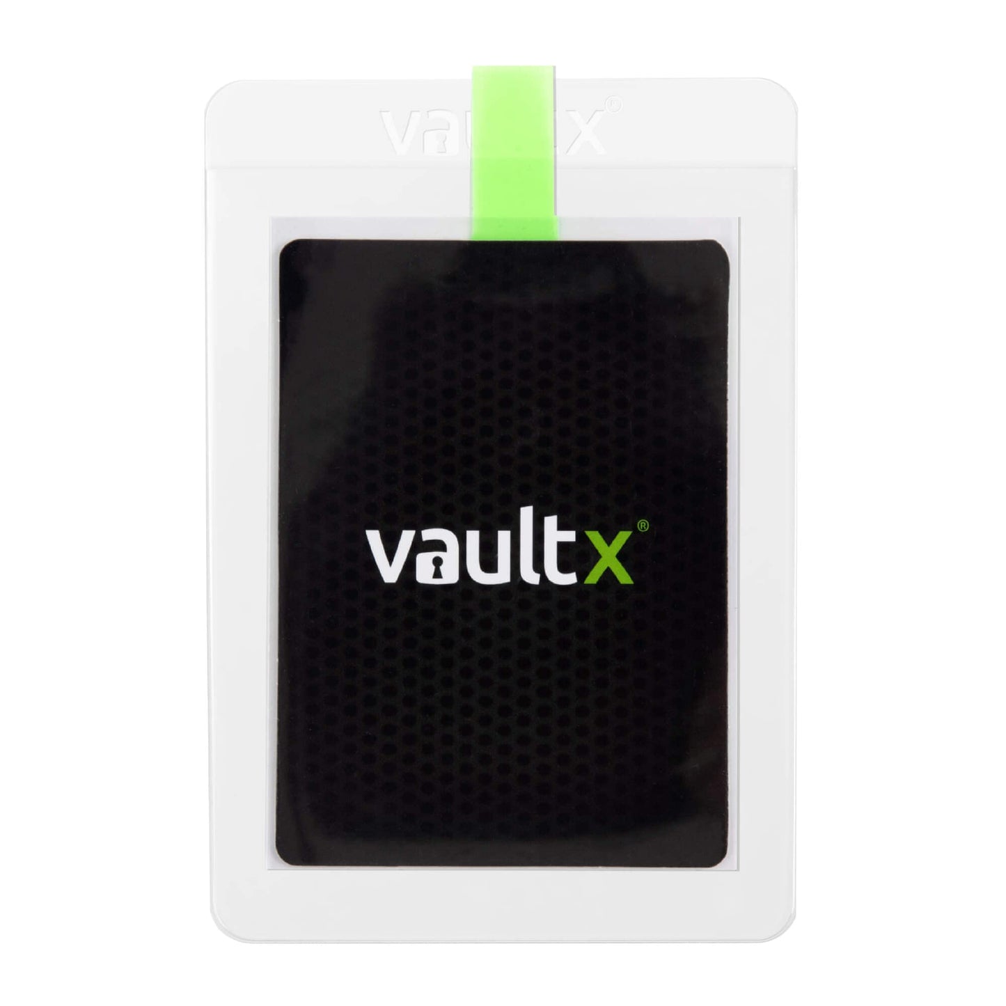 Vault X Semi-Rigid Trading Card Holders, 50 Pack, Clear Plastic Sleeves for TCG & Sports Card Grading, Model VX-PR00-00CL50