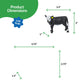 Big Country Toys Black Baldy Cow & Calf - 1:20 Scale - Hand Painted - Farm Toys - Farm Animals