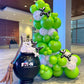 Bezente Lime Green Balloons 18 Inch- 30 Pack Large Thick Green Balloons Big Round Light Green Latex Balloons For Birthday Baby S