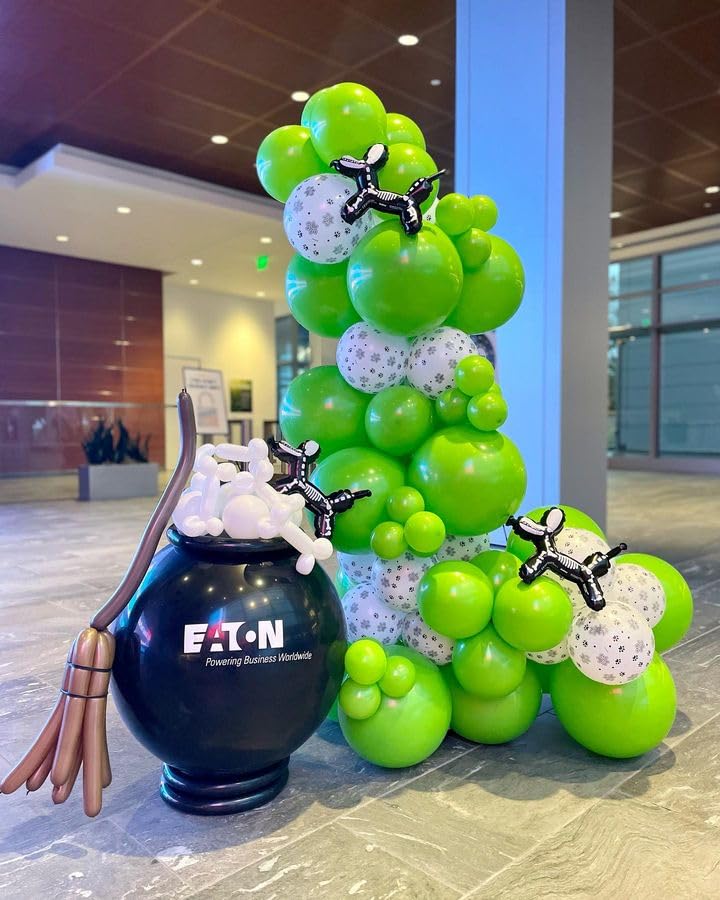 Bezente Lime Green Balloons 18 Inch- 30 Pack Large Thick Green Balloons Big Round Light Green Latex Balloons For Birthday Baby S