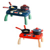 Fashion My Day 19x Pretend Play Kitchen Accessories Set Kitchen Playset Cookware Toys Blue