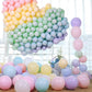 HK balloons Rubber Pack Of 50 Pastel Colour Balloons For Birthday Decoration Baby Shower Anniversary Wedding Decorations Balloon