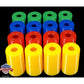 Trouble Board Game Replacement Pieces Parts Movers Pawns Pegs -16 Red Green Blue Yellow