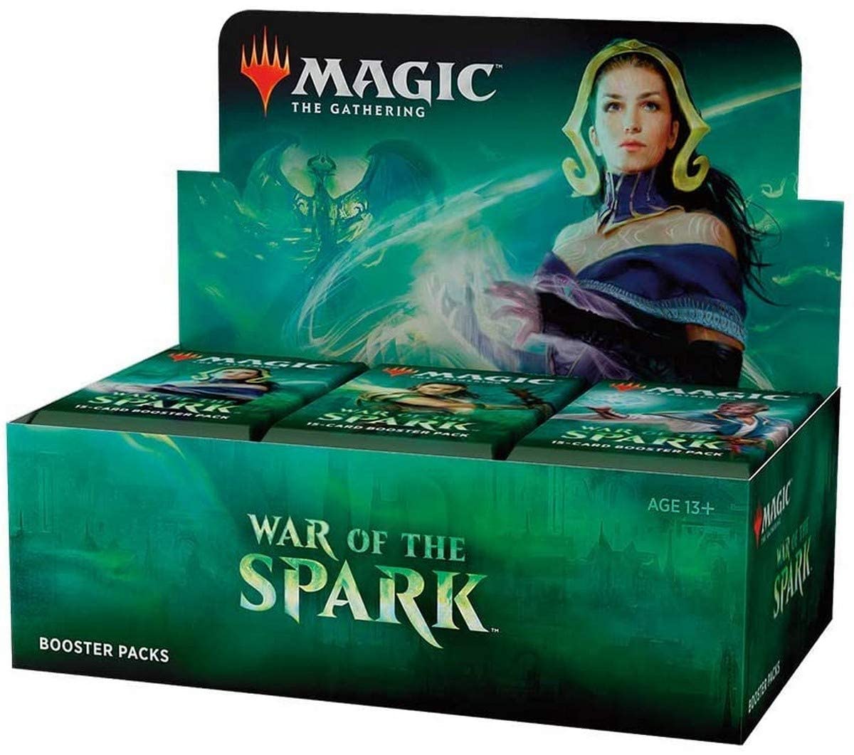 Magic: The Gathering War Of The Spark Booster Box | 36 Booster Packs | Planeswalker In Every Pack