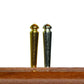 We Games Easy-Grip Metal Cribbage Board Pegs And Velvet Pouch - Set Of 100 Pins (Gold & Silver)