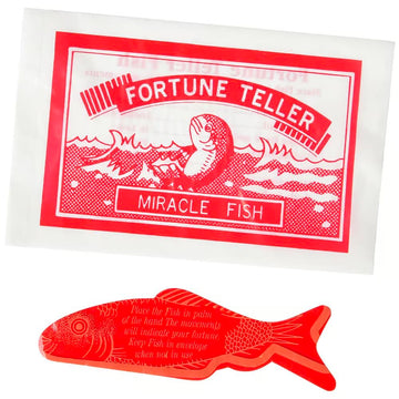 Zugar Land Large Mood Fortune Teller  Fish (3.5) Pack. Classic Old Time Favorite Party Favor for Kids and mature-themeds (72 Pack  Large)