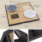 Songyun Magnetic 19X19 Go Game Set 11-Inch Folding Board With 361 Magnetic Single Convex Plastic Go Stones - Portable Travel Go