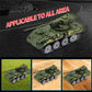 6 Pack Diecast Military Vehicles Truck Set, 1:64 Scale Army Vehicles Kids Toy Cars With Trucks, Tank, Panzer, Anti-Air Vehicle,