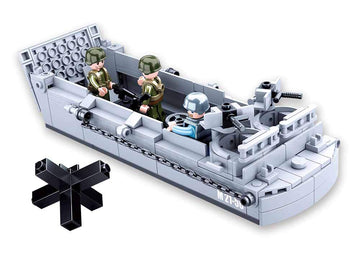 Sluban M38-B0855 (No Suggestions) Landing Craft,Medium, Grey