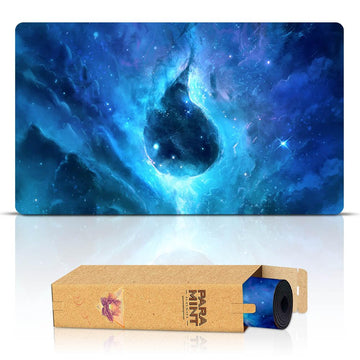 Paramint Island Ethereal Mana (Stitched) - Mtg Playmat - Compatible With Magic The Gathering Playmat - Play Mtg, Yugioh, Tcg - O