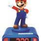 Lexibook Nintendo Super Mario Digital Alarm Clock For Kids-Snooze Function-Superhero Sound Effects-Children Boys, Blue/Red, T.