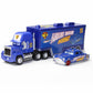 Wltk Movie Cars 2 3 Hauler Truck Champion No.51 & Hudson No.51 Racer Speed 2Pcs Vehicles