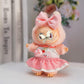 4Set 6.7In/17Cm Doll Clothes, Premium Outfit With Miniature Accessories For Ropa Para Doll Collection(Pink)