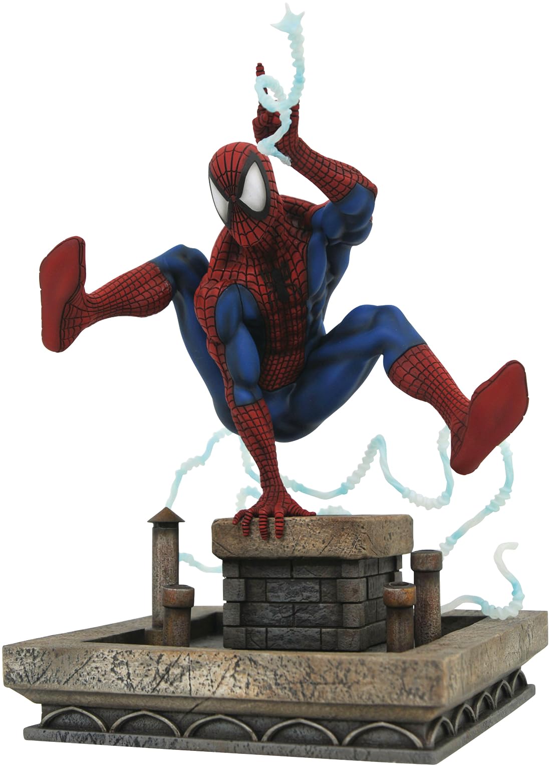 Diamond Select Toys Marvel Gallery: Spider-Man ('90S Version) Pvc Figure, Multicolor, 8 Inches