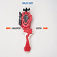 2 Pack String Launchers And Grips, Battling Burst Launcher, Left/Right Spin, Only Compatible With Burst, Two Launch Modes Gyros(