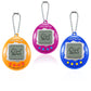 Safsou 3 Pieces Of Virtual Electronic Digital Pet Keychain Keychain Electronic Pet Nostalgic Virtual Digital Pet Retro Handheld 