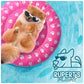 Ruperts Float Dog Pool Float | Inflatable Canopy Loungers for Pets | Water Rafts for XSmall to Small Dogs & Puppies | Puppy Pool