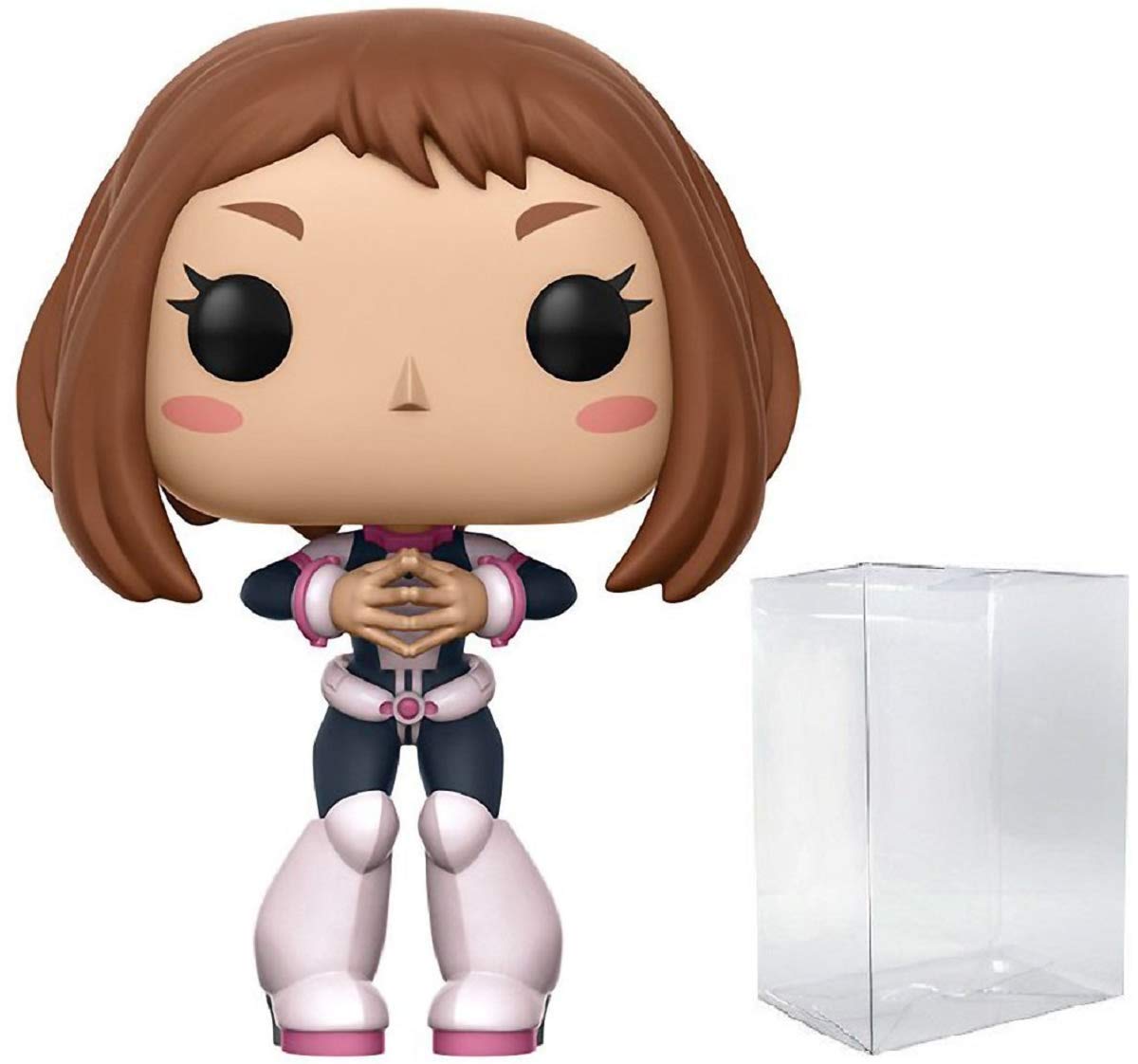 Funko Pop My Hero Academia - Ochaco Pop! Vinyl Figure (Bundled With Compatible Pop Box Protector Case), Multicolor, 3.75 Inches