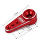 INJORA RC Servo 12g Digital V2 Servo with Metal Mount and 15T Arm for AX24 Axial SCX24 Car Model Upgrade Parts(Red)