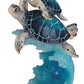 Stealstreet Ss-G-90141 8.75' Sea Turtle Swimming With Baby - Collectible Figurine Statue