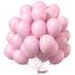 Partywoo Pastel Pink Balloons, 100 Pcs 10 Inch Pink Balloons, Baby Pink Balloons For Balloon Garland Balloon Arch As Birthday Party Decorations, Wedding Decorations, Baby Shower Decorations, Pink-Q05