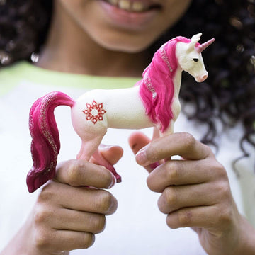 Schleich Bayala, Unicorn Toys For Girls And Boys, Mandala Unicorn Mare Unicorn Figurine, Pink, Ages 5+