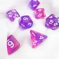 vvpesca Purple DND Dice Set, Pop Color D&D Stuff, - Polyhedral Dice Set for DND Accessories, Dungeons and Dragons, Role Playing
