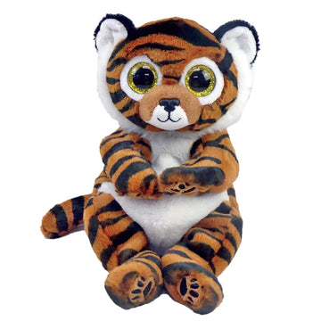 Ty Toys Beanie Babies Tiger Clawdia - 15 Cm, Brown,2009124