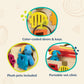 B. toys- Critter Clinic- Pretend Play Toy Vet Set For Toddlers, Kids - Pet Care Set- Vet Clinic - 2 Years +
