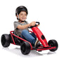 Garvee 24V Go Kart Car for Kids, 9Ah Battery 2x300W Motors 8.1MPH Fast Speed, Drifting Circling Riding Racing Car for 8+ Years, 