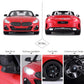 RASTAR BMW RC Car, 1/14 Scale BMW Z4 Roadster New Version Remote Control Car, Convertible Toy Car - Red / 2.4Ghz