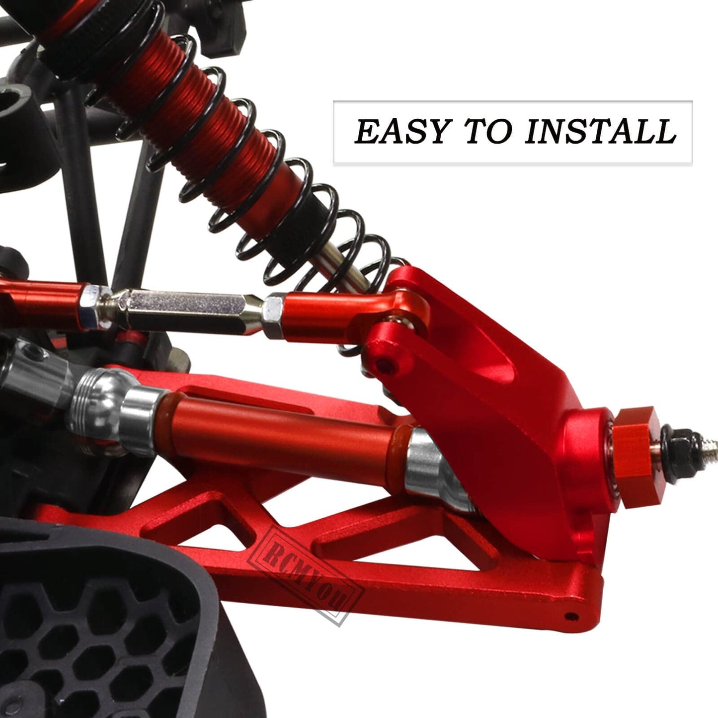 RCMYou Drive Shaft CVD Axles & Center Driveshaft High Speed Support Upgrades Part for 1/10 Arrma Senton Granite 3s Blx & Mega550