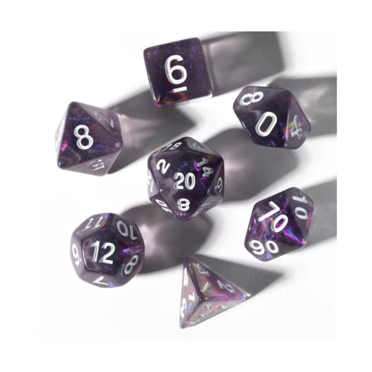 Sirius Dice Poly Set - Unearthed Treasure - Amethyst (8)