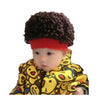 WeeH Kids Wig Hats Halloween Costume Cosplay Winter Kinnted Hat for Boy Girl (Red)