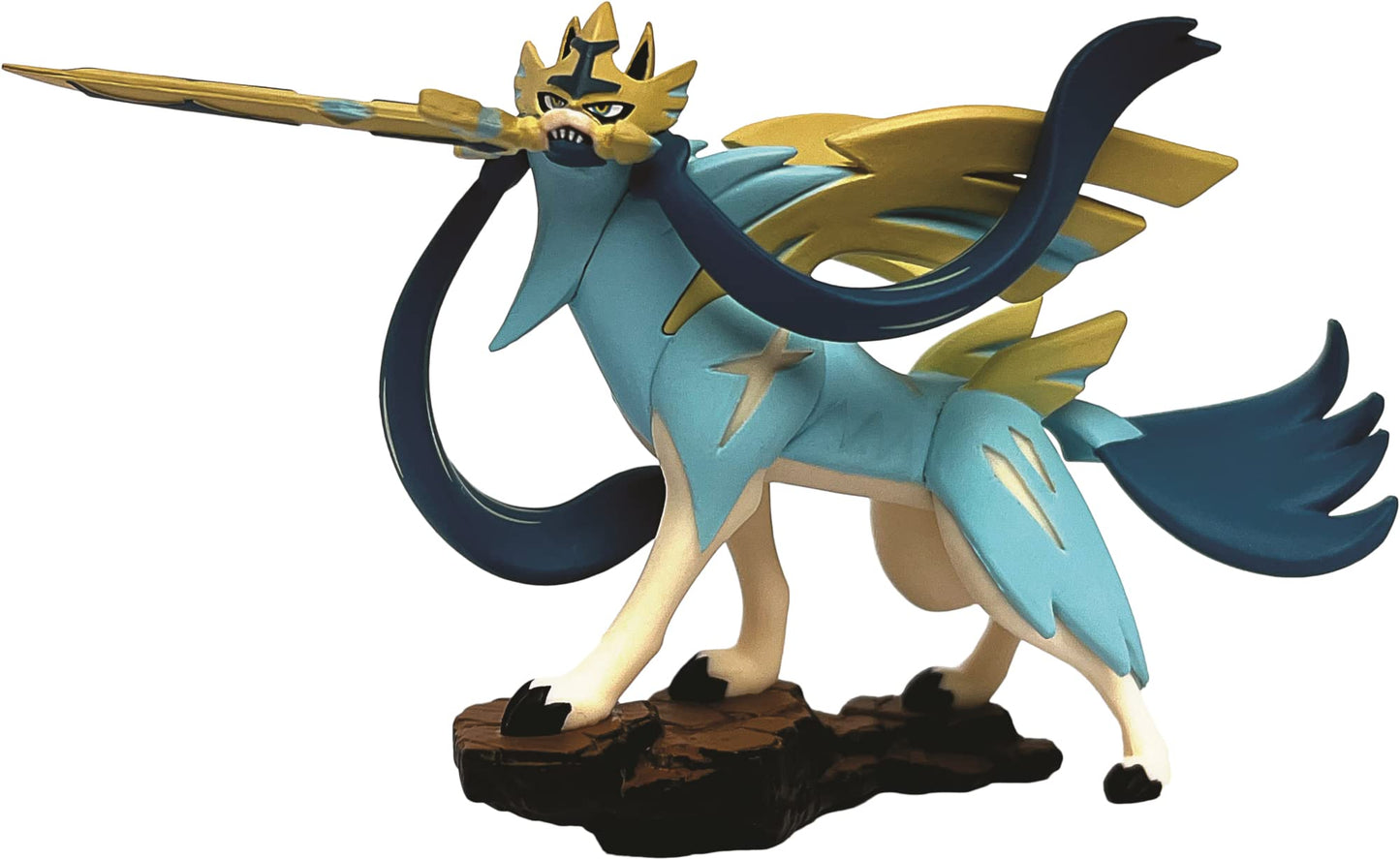 Pokemon Crown Zenith Premium Figure Collection - Shiny Zacian, Cardboard Material