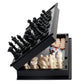 Kaile 10' Magnetic Chess Sets - 3 In 1 Travel Chess Checkers Backgammon Set With Folding Case - Portable Elastic Bag