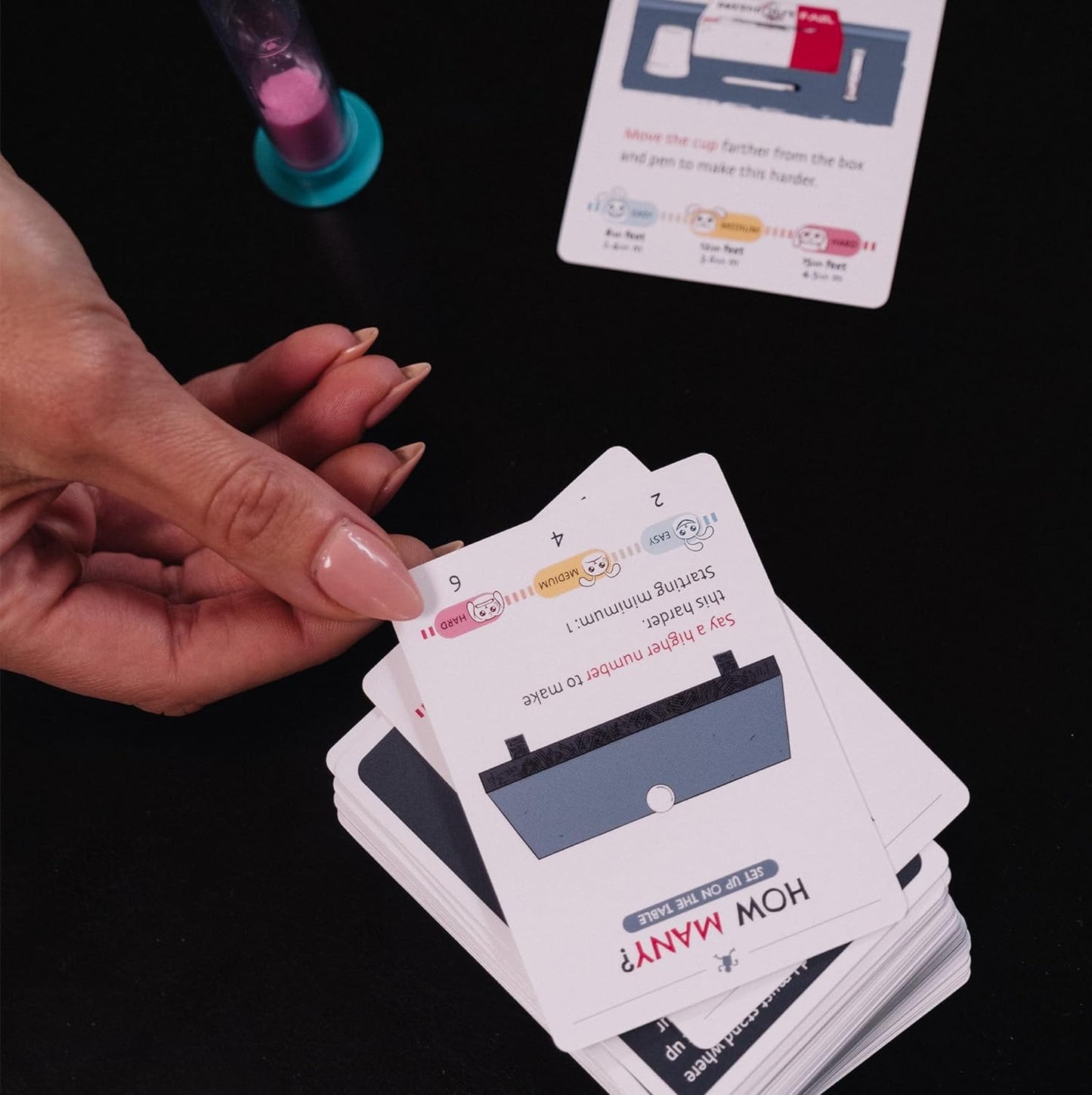 Without Fail by Exploding Kittens - 2+ Players - Ages 10+ - 20 Minutes to Play - A Game of Easy Challenges Made Difficult  Perfect for Couples  Date Night  and Teen or mature-themed