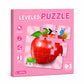 Leveled Apple Puzzle For Toddlers Ages 03 Years Educational Fruit Jigsaw HandEye Coordination Fine Motor Skills Cognitive Deve