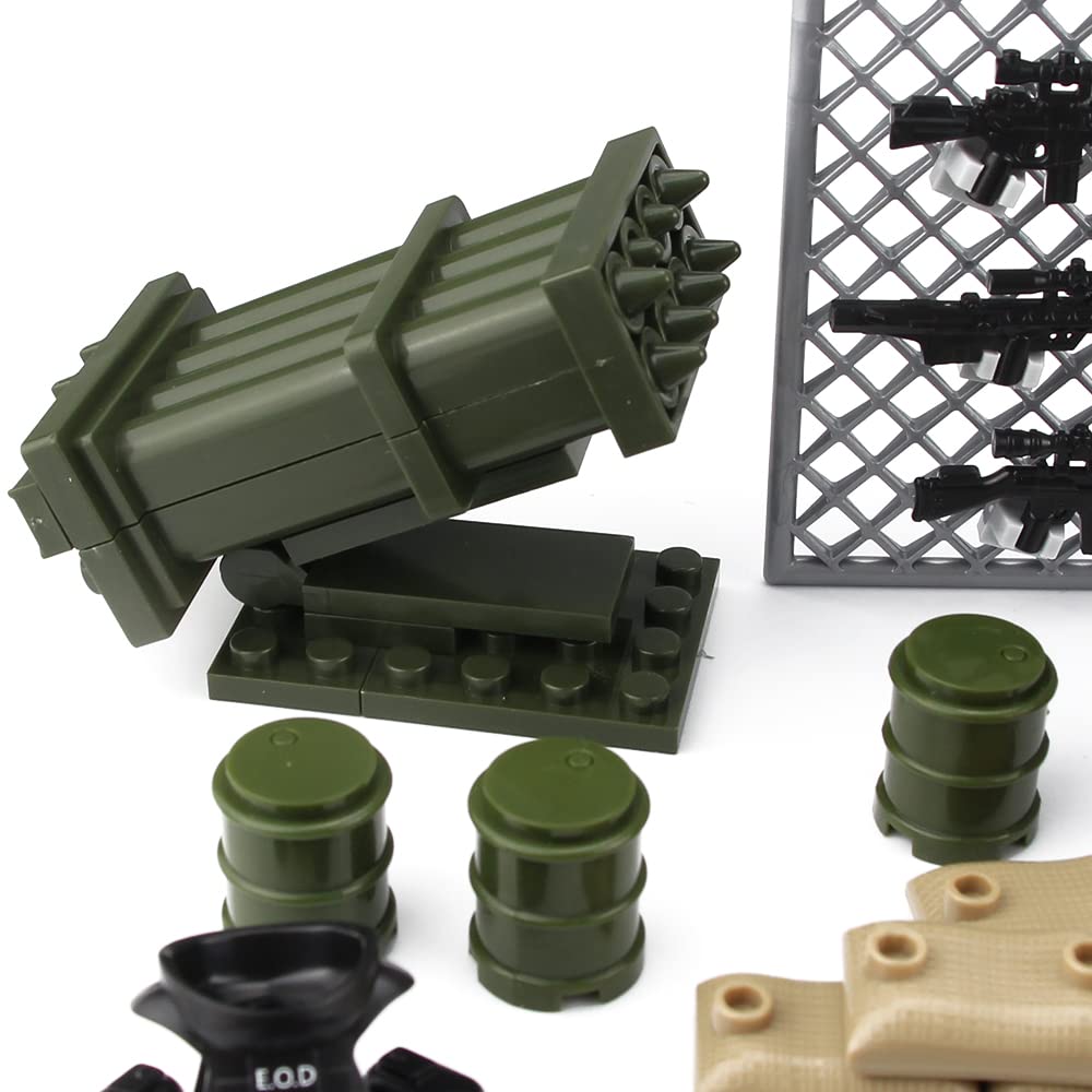 Feleph SWAT Police Toy Set - Modern Military Weapons Pack for Soldier Figures, Model T157, Compatible with Major Brands, Ages 4+