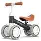 Liberry Baby Balance Bike For 1 Year Old Boys, 4 Wheels Toddler Balance Bike With Adjustable Seat, 12-24 Months Infant'S First Birthday Gift (Black)