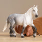 Schleich Farm World New 2024 Farm Animal Toy Percheron Mare Figurine