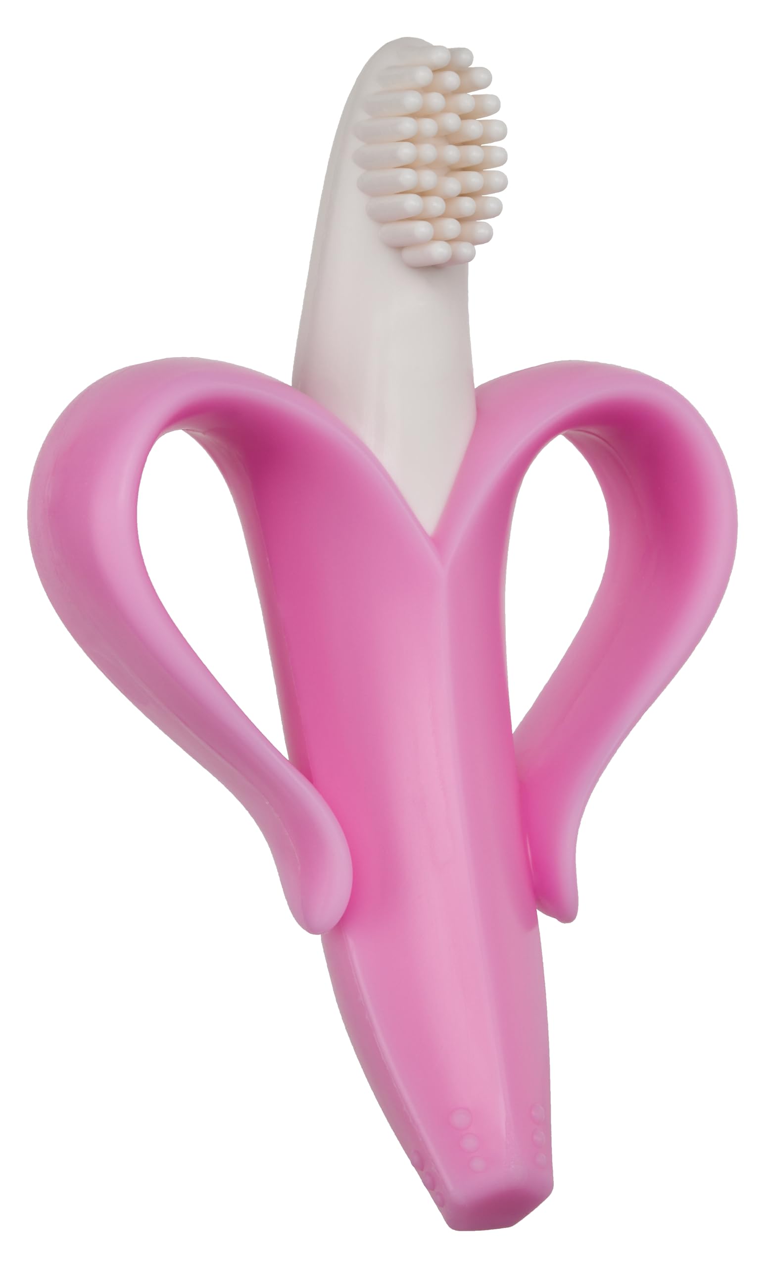 Baby Banana The Original Toothbrush Teether Toy, For Babies Infants Toddlers; Usa Family-Owned Business; Teething Relief For Sore Gums, Massaging Soothing; Safest Food Grade Silicone