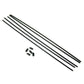 TEKNO RC LLC Antenna Tube Universal w/caps 5pcs TKR5126 Elec Car/Truck Replacement Parts