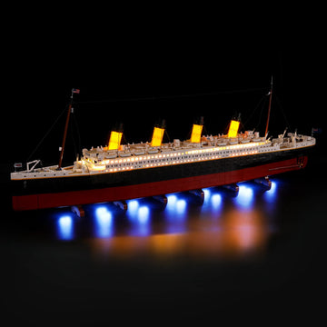 Briksmax Led Lighting Kit For Creator Titanic - Compatible With Lego 10294 Building Blocks Model- Not Include The Lego Set