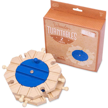 Conductor Carl Wood Train Track Expansion Packs - Compatible with Most Tracks, Track Turntables, 1 Count (Pack of 2)