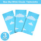 Tatuo Blue Sky White Clouds Birthday Party Supplies Cartoon Story Tablecloth Party Table Cover Cartoon Table Banner For Baby Kids Shower Birthday Decorations, 54 X 108 Inch(3 Pieces)