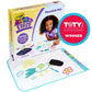 Crayola Color and Erase Mat, Travel Coloring Kit, Gift for Kids, Ages 3, 4, 5, 6