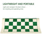 Elongdi Roll-Up Vinyl Chess Board Mat - 15.5' Chess Mat For 3-Inch King, Lightweight & Non-Slip Portable Travel Chess Board For Beginner And Kids - No Chess Pieces