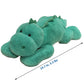 Hronsa Weighted Dinosaur Plush Toy, 19.7in, 3.3lbs, Green Stuffed Animal, Soft Plush Pillow for Adults and Kids