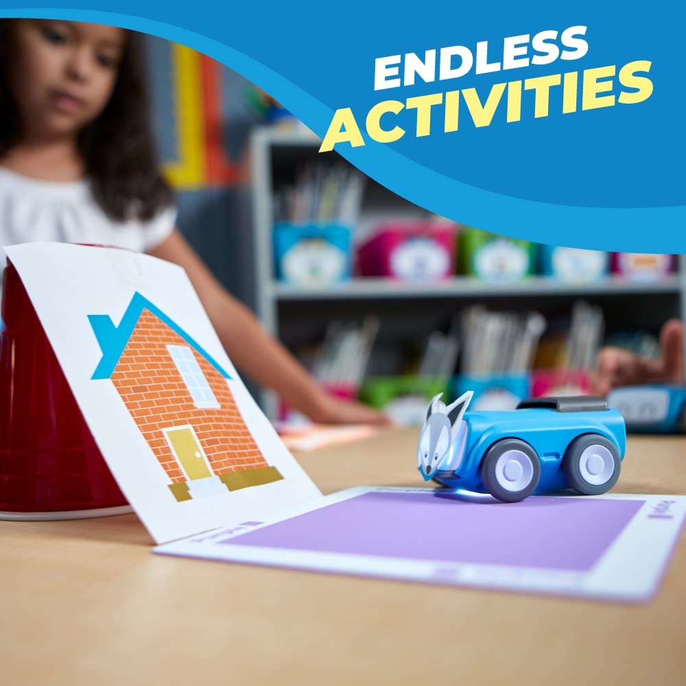 Sphero Indi Student Kit - Screenless Coding Robot For Kids 4+ - Introduce Computer Science Fundamentals - Solve Puzzles - Build & Create Mazes - Learn Coding Concepts - Educational Stem Toy